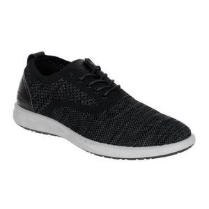 Bass Men's Connor 2 Tone KT Casual Oxford Shoe Black/Grey NWT🆕⌚📦🏃💨🚚